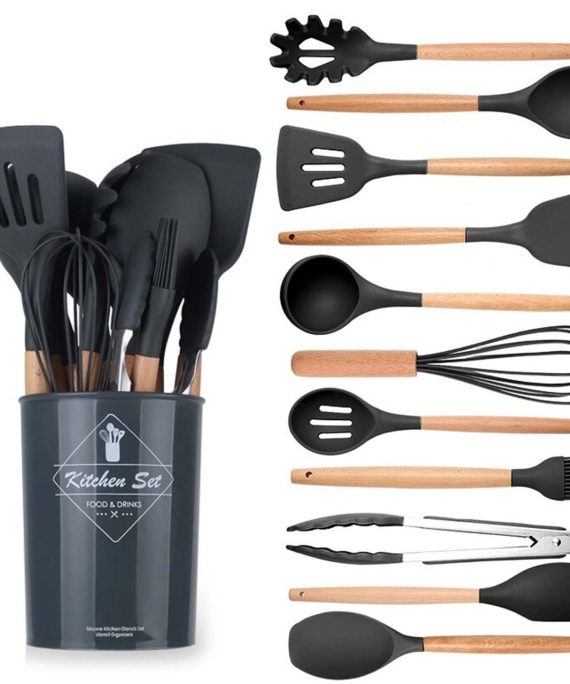 12 Pcs Silicone Kitchen Utensils Set