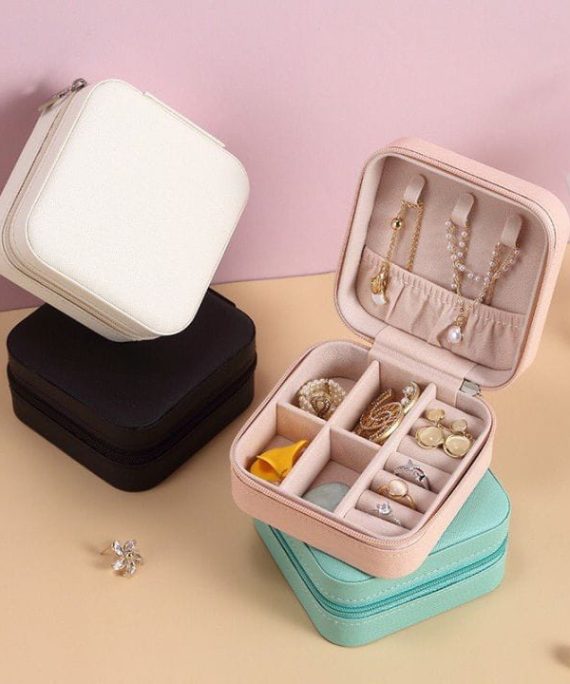Mini Leather Jewellery Box